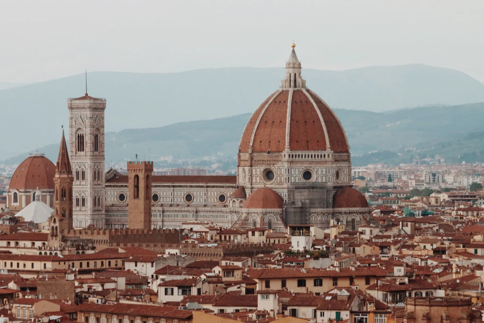 Panorama van Florence met de Duomo